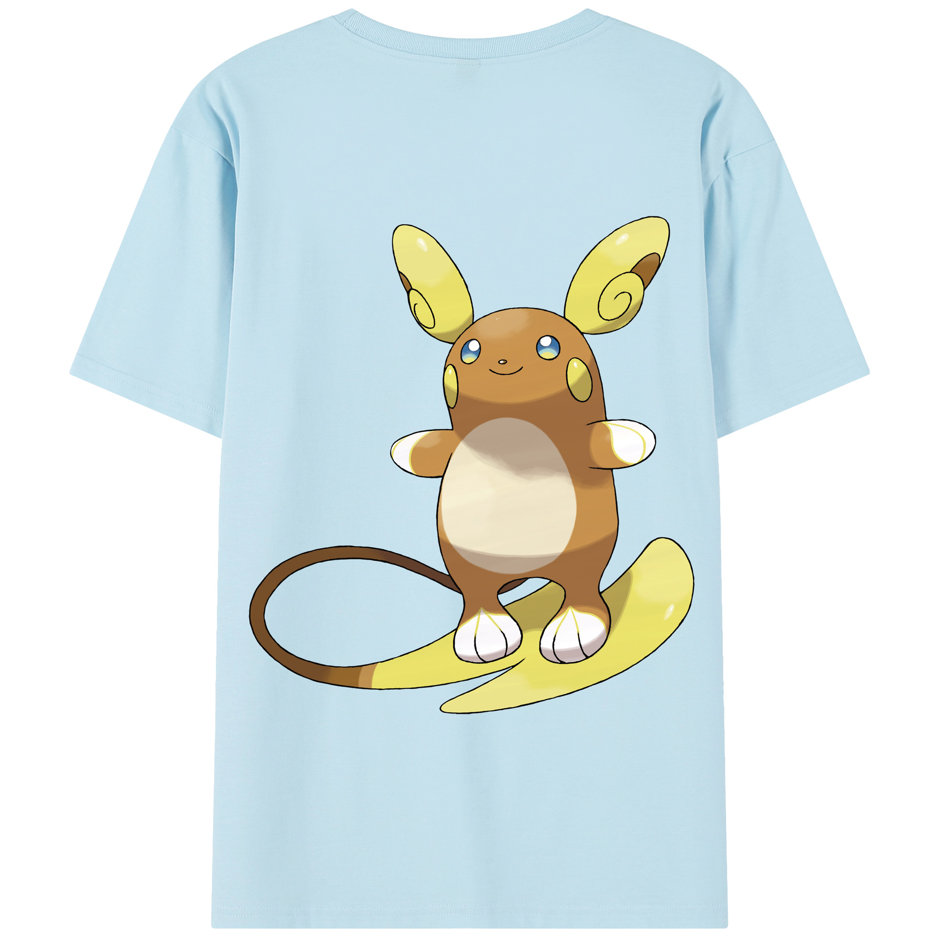 （画像用） ポケットモンスター Pokémon 綿100％半袖Tシャツ（背面プリント）